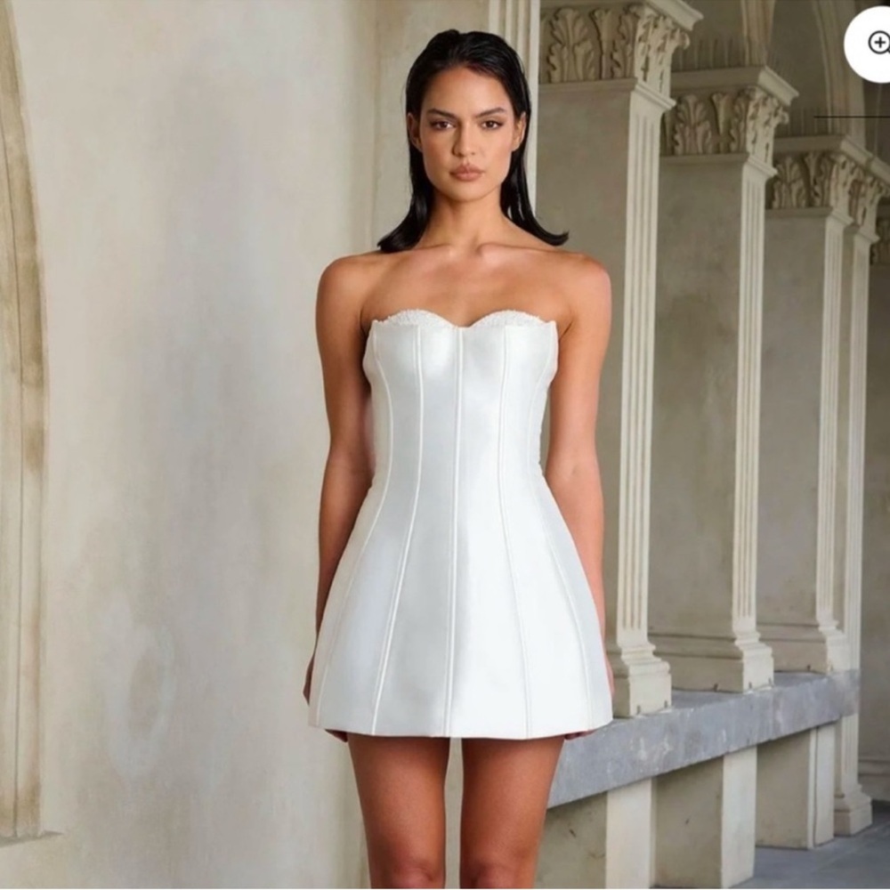 Sohelia White Bridal Dress by ELYA THE LABEL